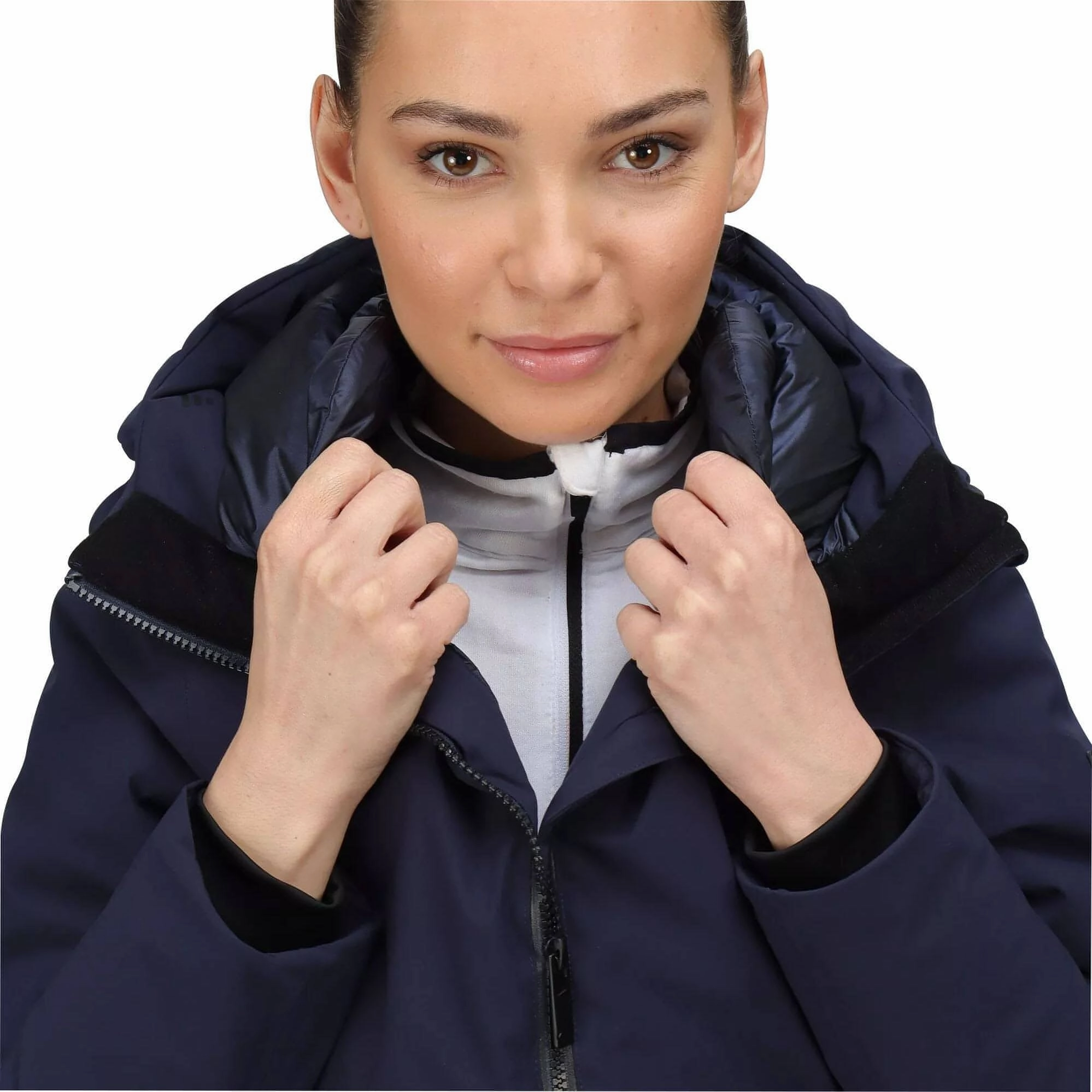 humid Regatta Sanda Womens Waterproof Jacket - Navy