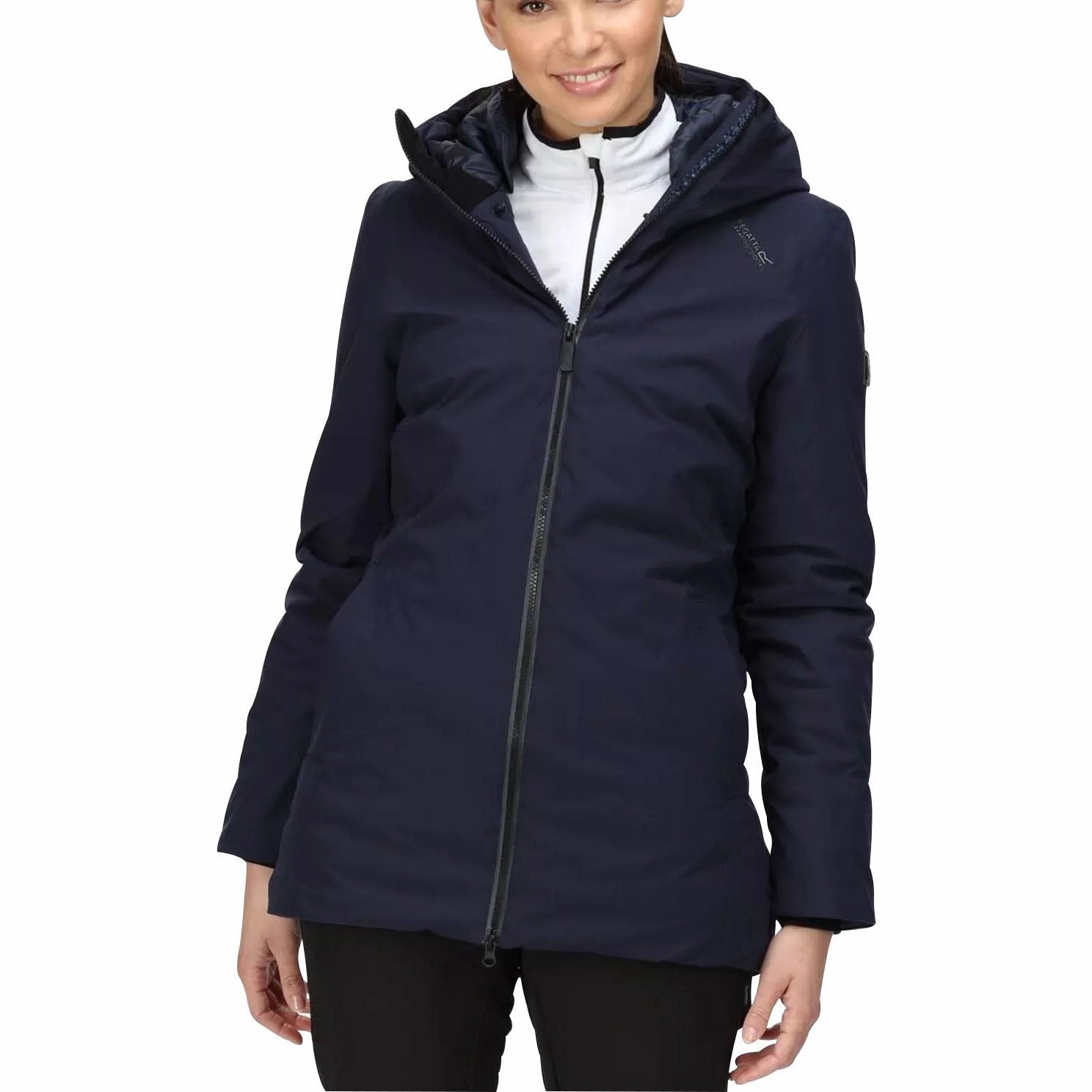 Regatta Sanda Womens Waterproof Jacket - Navy Stylish Design