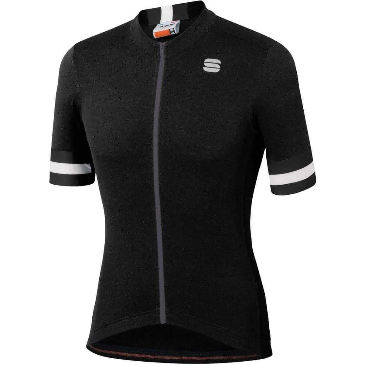 Sportful Kite Short Sleeve Mens Cycling Jersey - Black Daily Outfit Style Versatile Piece