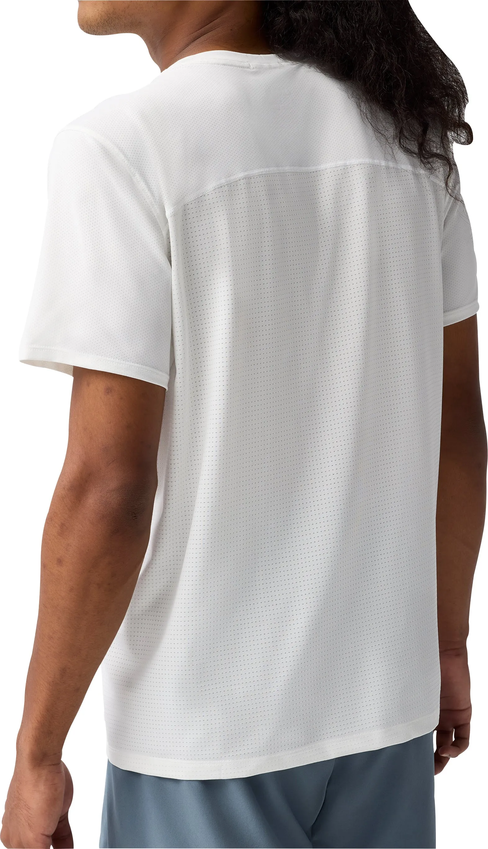 Brooks Atmosphere 3.0 Short Sleeve Mens Running Top - White Athletic Wear