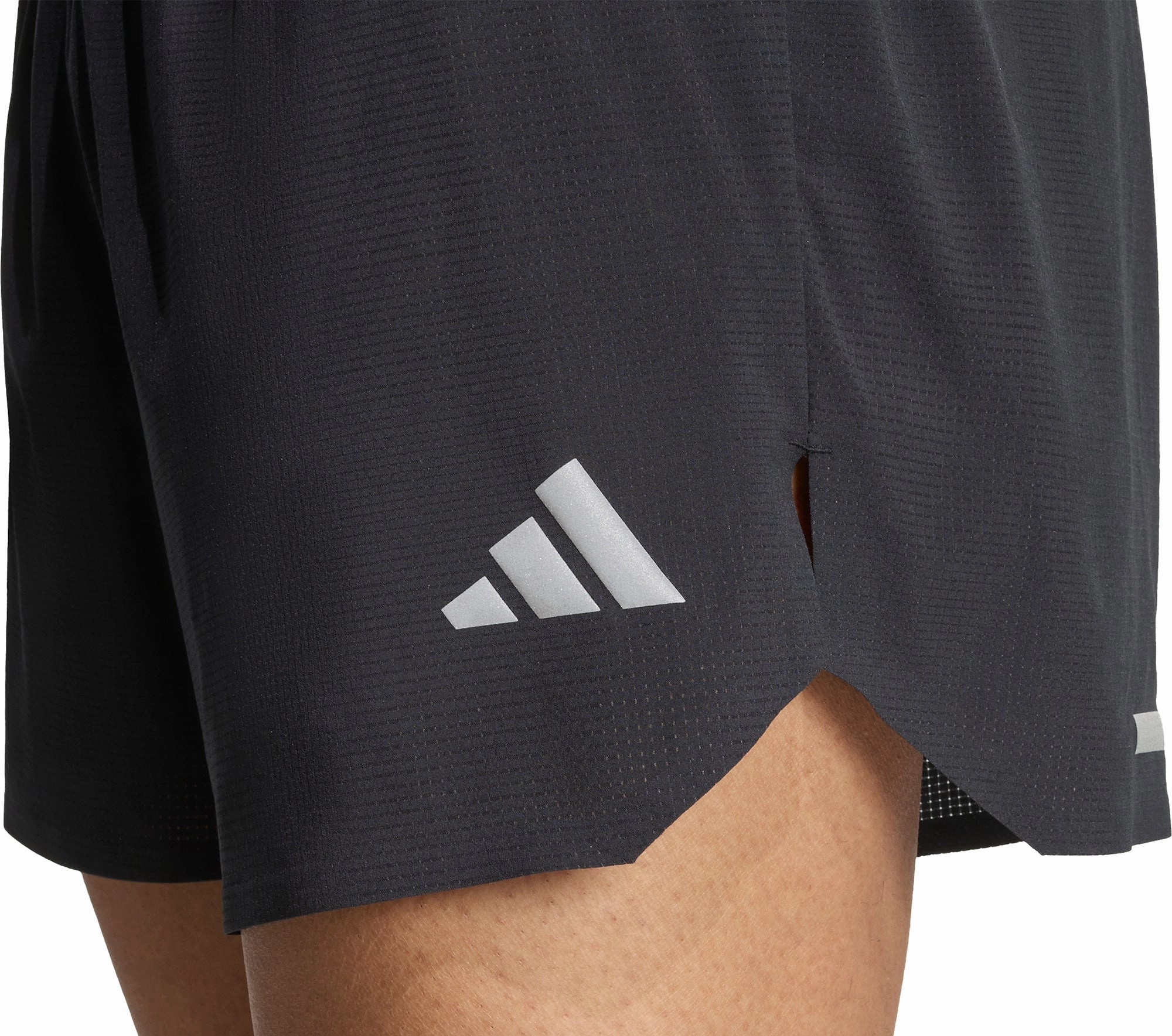 Casual Stretch Durable Weave adidas ADI365 ClimaCool  Mens Running Shorts - Black