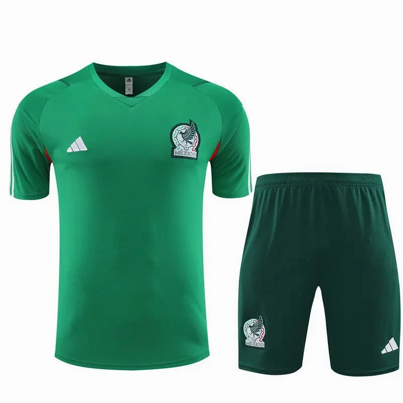 ReflectiveAccents Modal Mexican Short Sleeve Training Suit For Men T-shirt/short