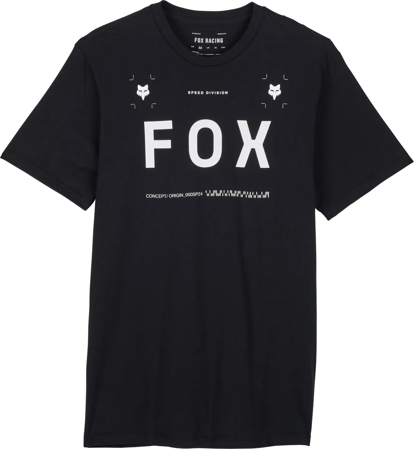 Fox Aviation Premium Short Sleeve Mens Cycling Jersey - Black Fun and Comfortable Chic Design