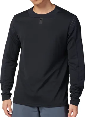 Casual Vibes Fox Defend Long Sleeve Mens Cycling Jersey - Black