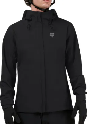 Fashion Finish Respect Fox Ranger 2.5 Layer Water Mens Cycling Jacket - Black