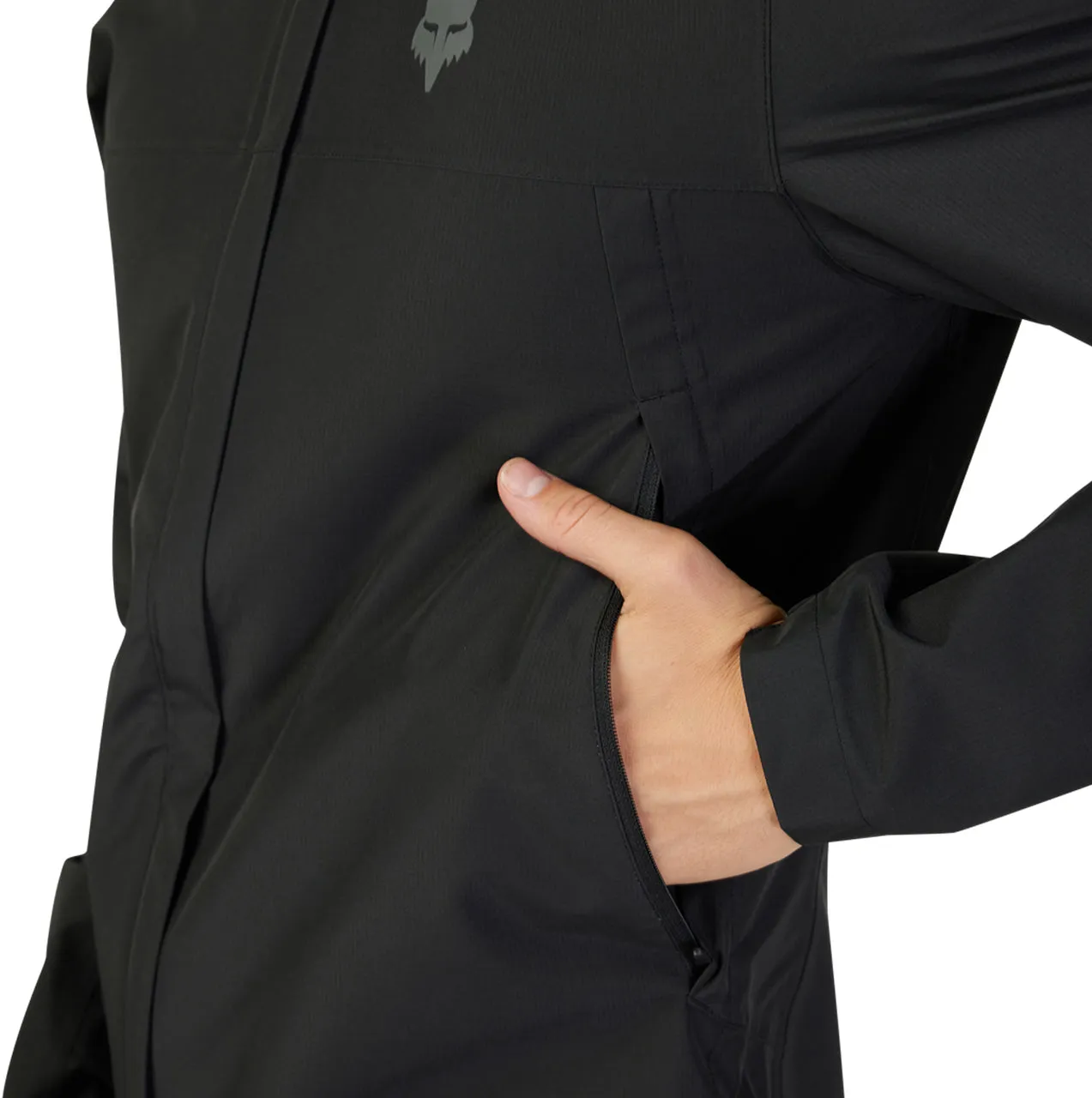 Fox Ranger 2.5L Water Mens Cycling Jacket - Black dancers Multipurpose Utility