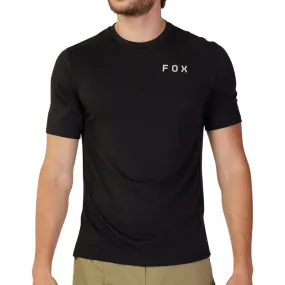 Fox Ranger Alyn DriRelease Short Sleeve Mens Cycling Jersey - Black Double Stitched Seams