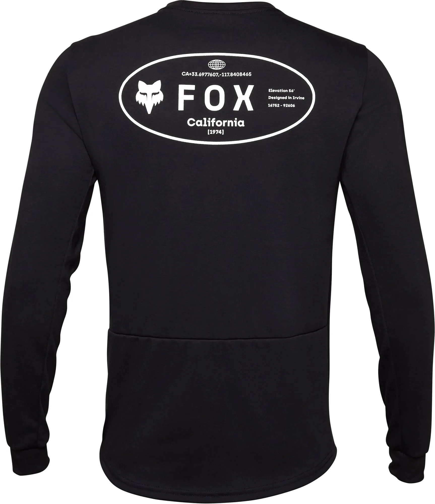 Fox Ranger DriRelease Long Sleeve Mens Cycling Jersey - Black Multi Directional Stretch