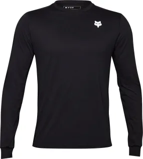 Fox Ranger DriRelease Long Sleeve Mens Cycling Jersey - Black Washable fabric