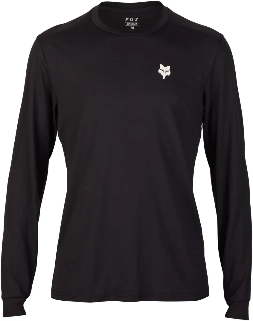 Fox Ranger Shepherds DriRelease Long Sleeve Mens Cycling Jersey - Black UV Protective Fabric