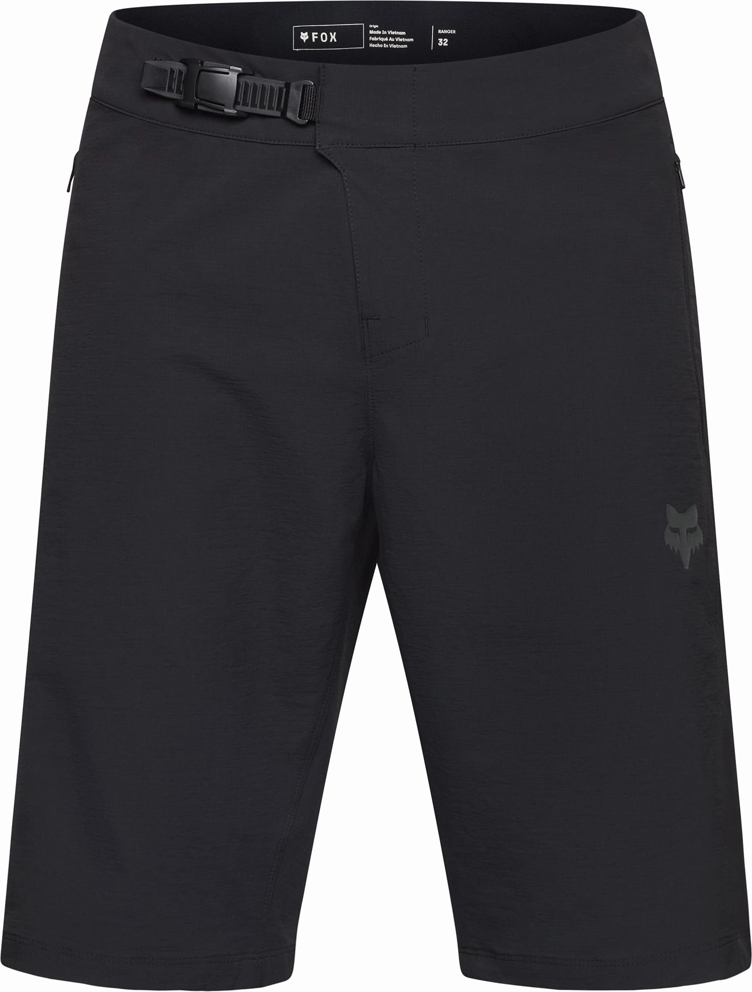 Fox Ranger Lined Mens Cycling Shorts - Black Sport Ready Wear Work Ready