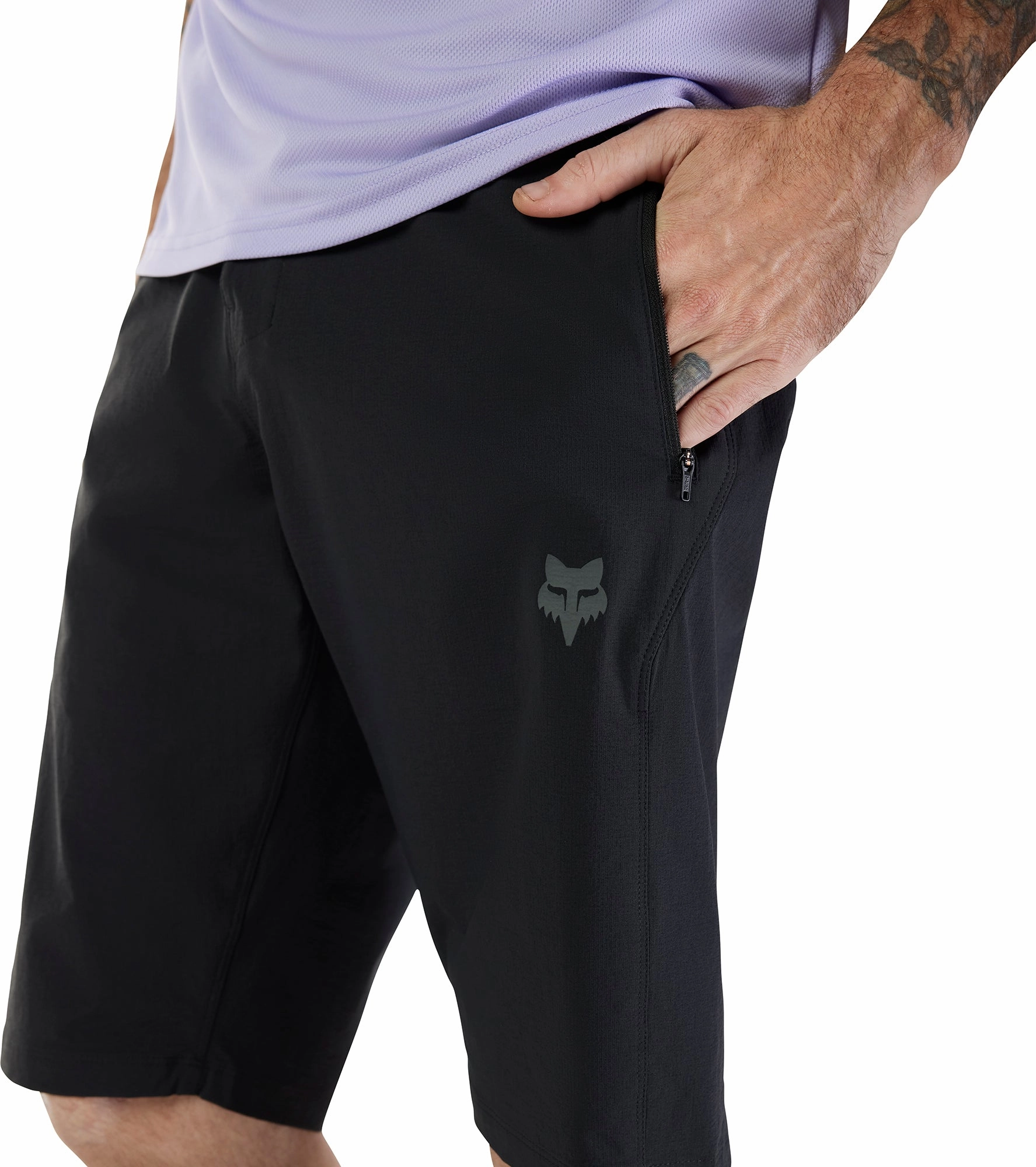 Value for Money Fox Ranger Lined Mens Cycling Shorts - Black