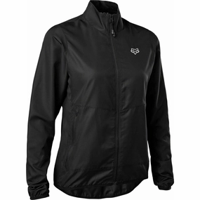 Interchangeable Collar System Advocate Fox Ranger Wind Womens Cycling Jacket - Black