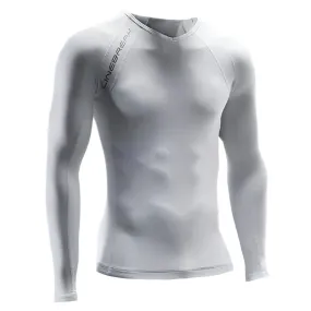 Microfiber Blend Linebreak Mens Longsleeve Compression Top