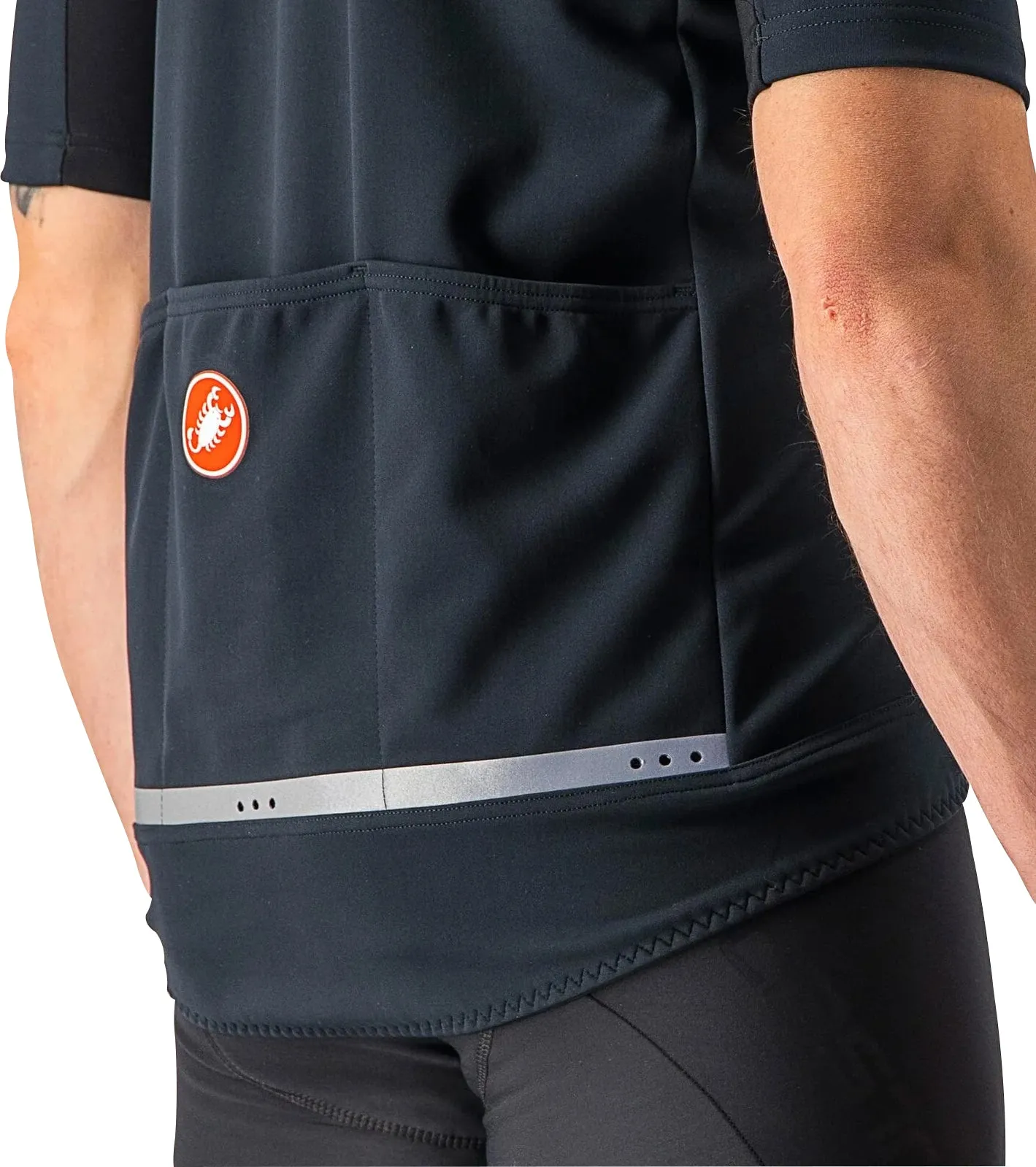 Castelli Gabba RoS 2 Short Sleeve Mens Cycling Jersey - Black Fashion-Forward