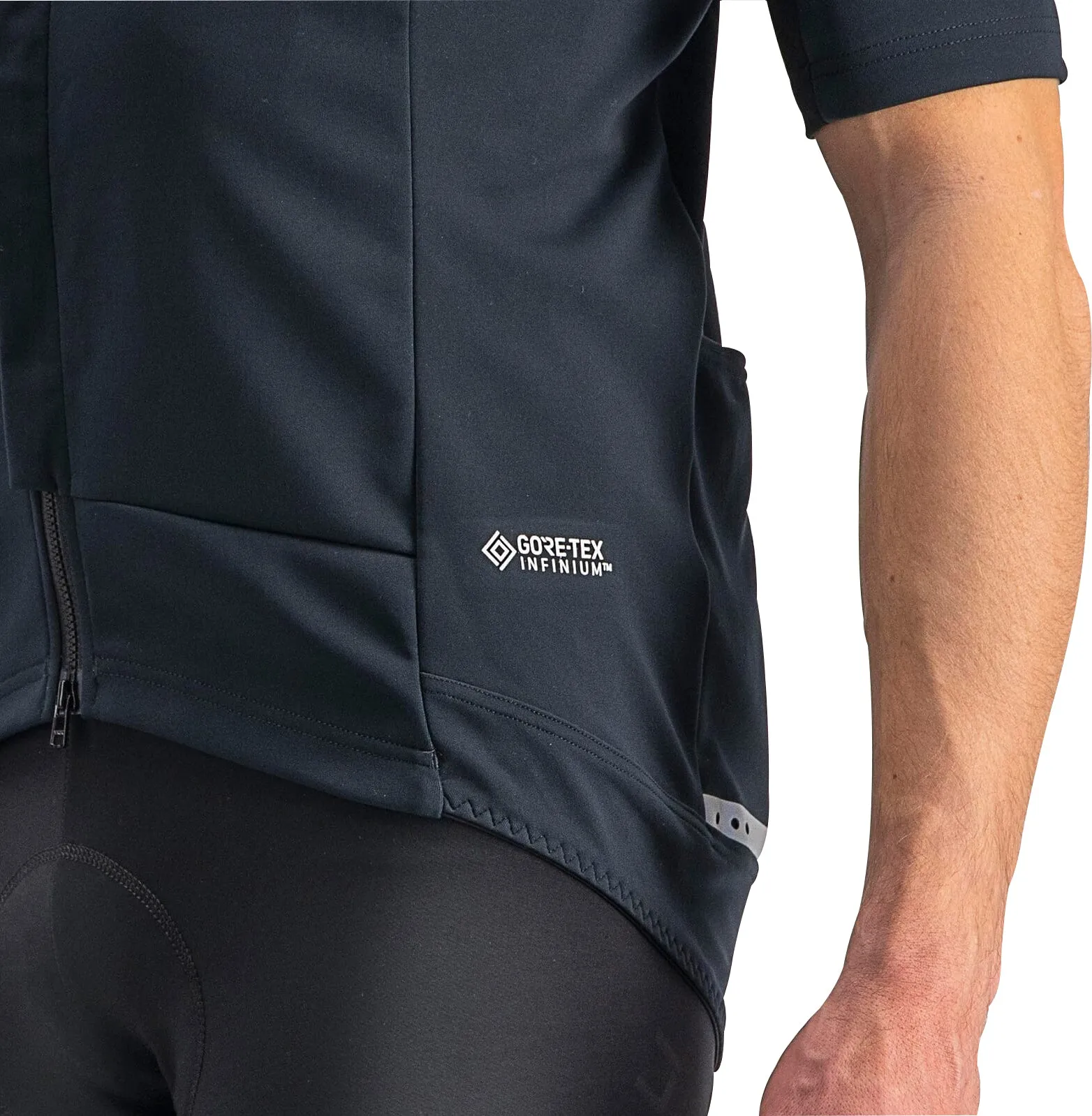 Castelli Gabba RoS 2 Short Sleeve Mens Cycling Jersey - Black Ultra Soft Blended Textile UV Protection Fabric