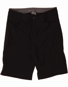 odor - absorbing EDDIE BAUER Mens Casual Shorts W34 Large Black Nylon