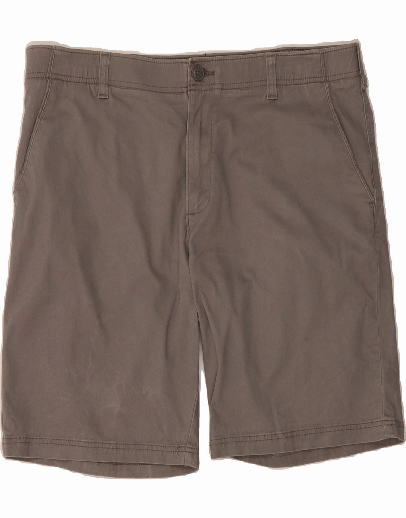 LEE Mens Extreme Comfort Chino Shorts W38 XL Grey Cotton cardigan