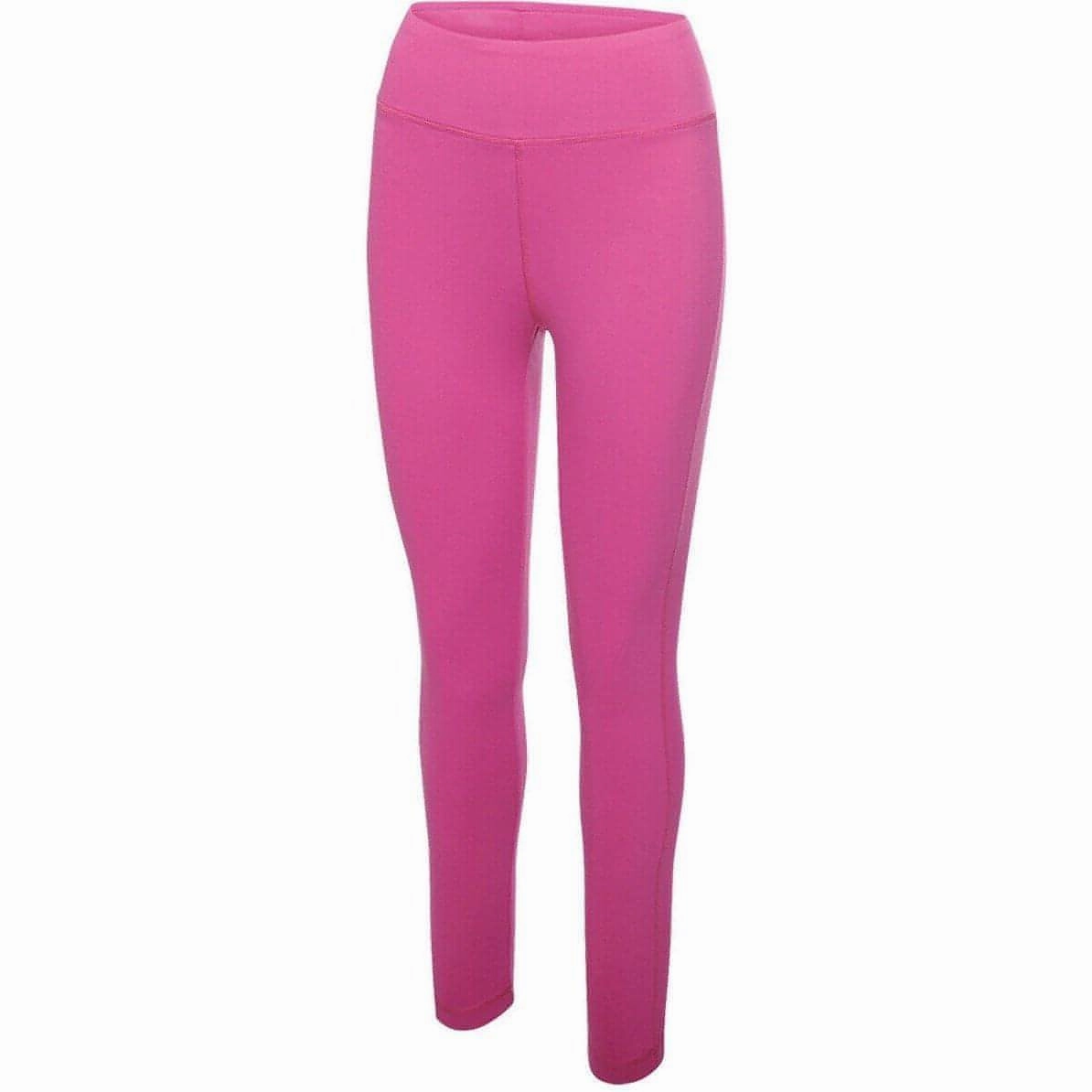 Regatta Pincha Womens Long Training Tights - Pink Smooth Style