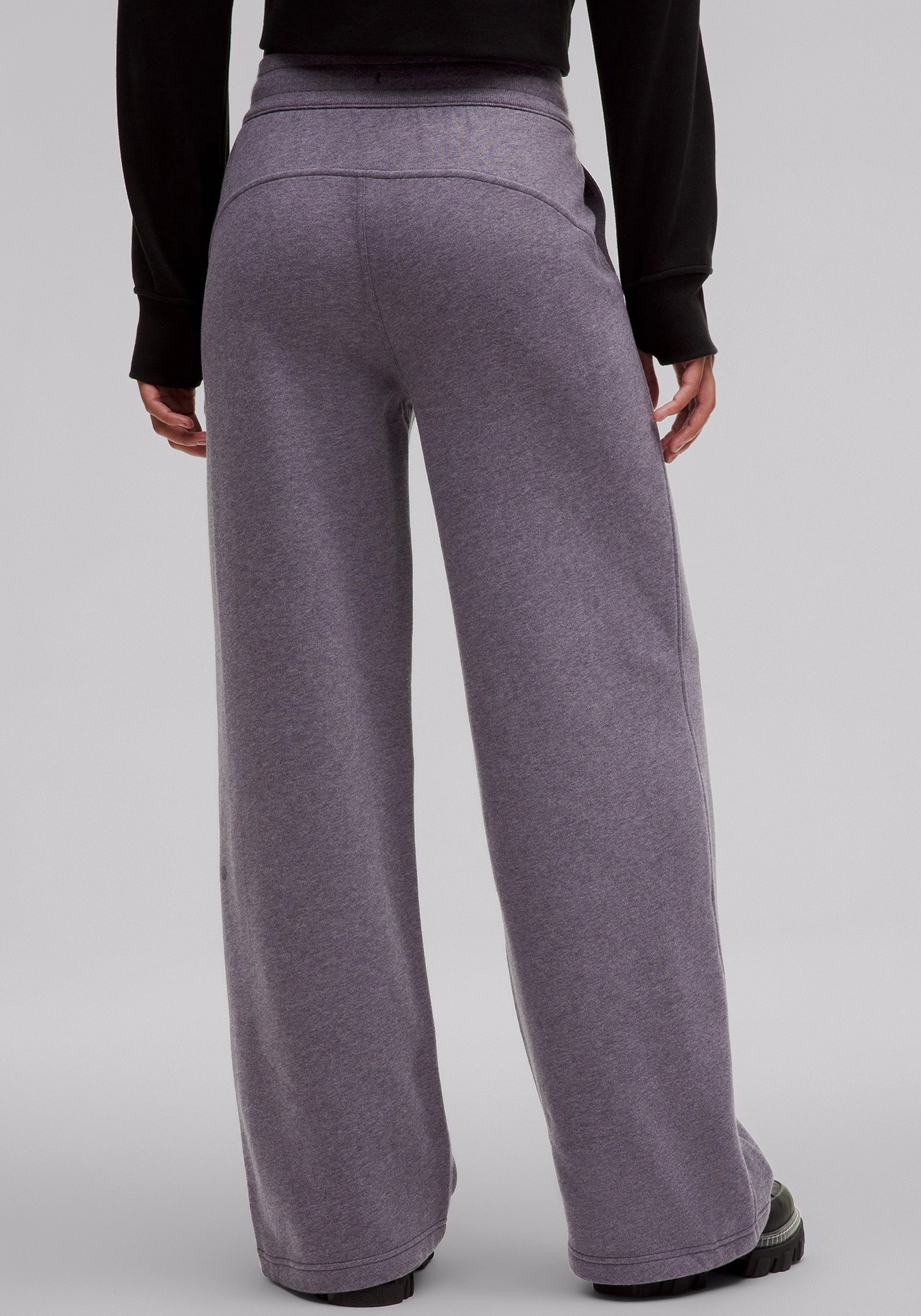 Trendy Look Trendy Design Scuba Mid-Rise Wide-Leg Pant | Regular