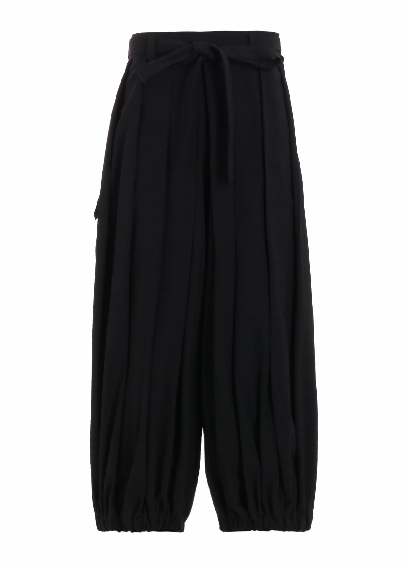 HARD-TWISTED LAWN TUCKED PANTS NonBindingWaistline