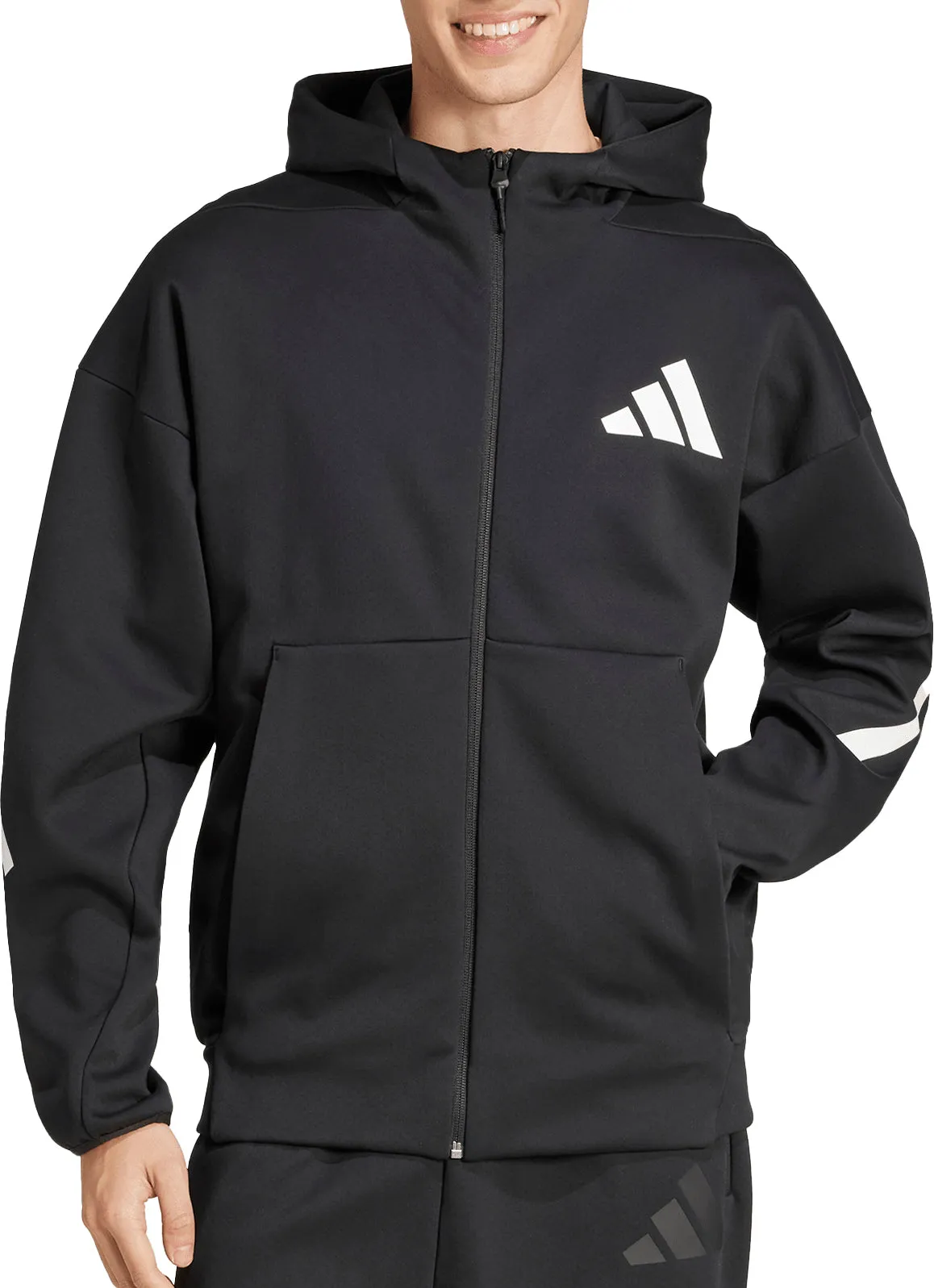 adidas Z.N.E Mens Training Track Jacket - Black Program Approach