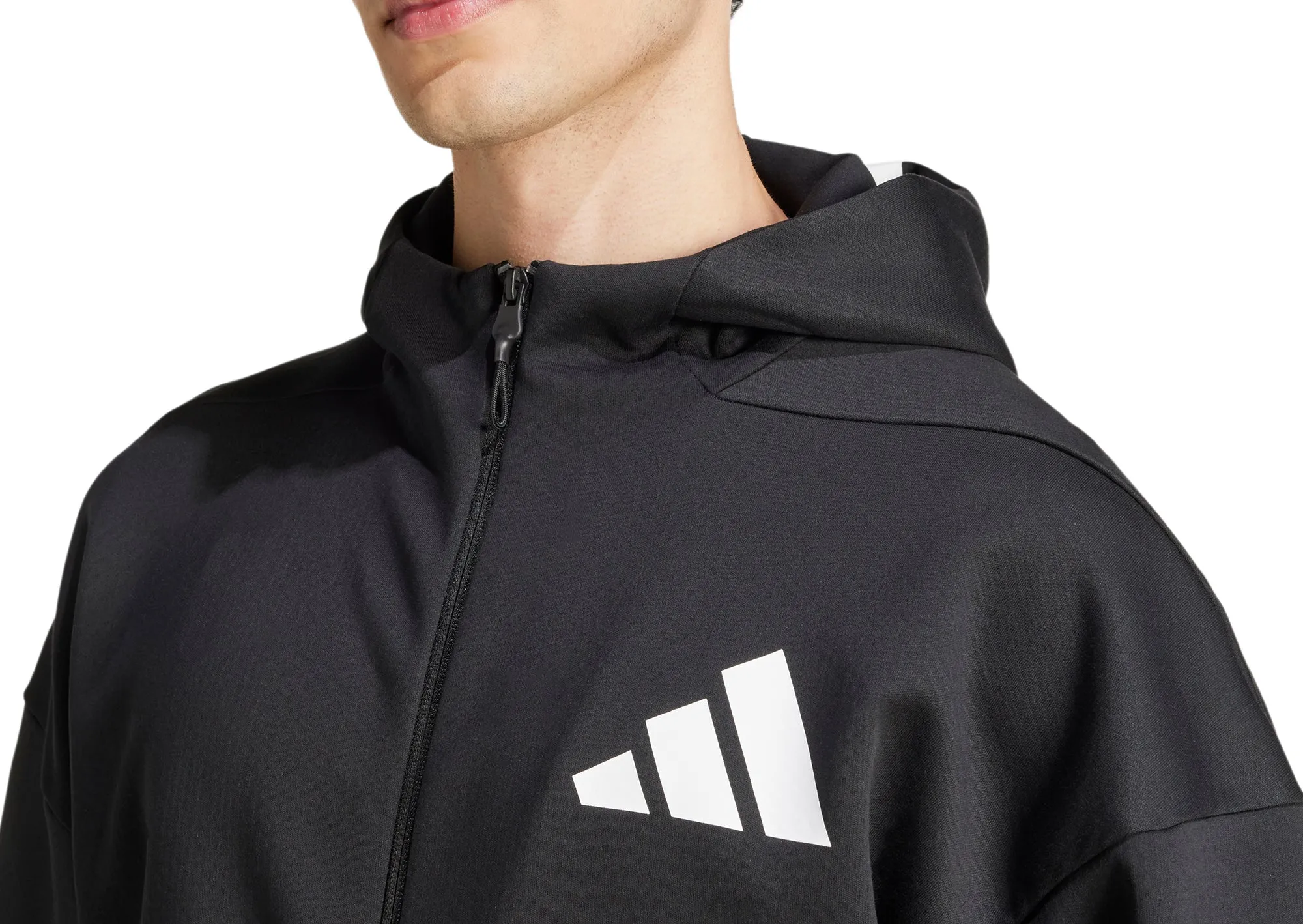 countryside adidas Z.N.E Mens Training Track Jacket - Black