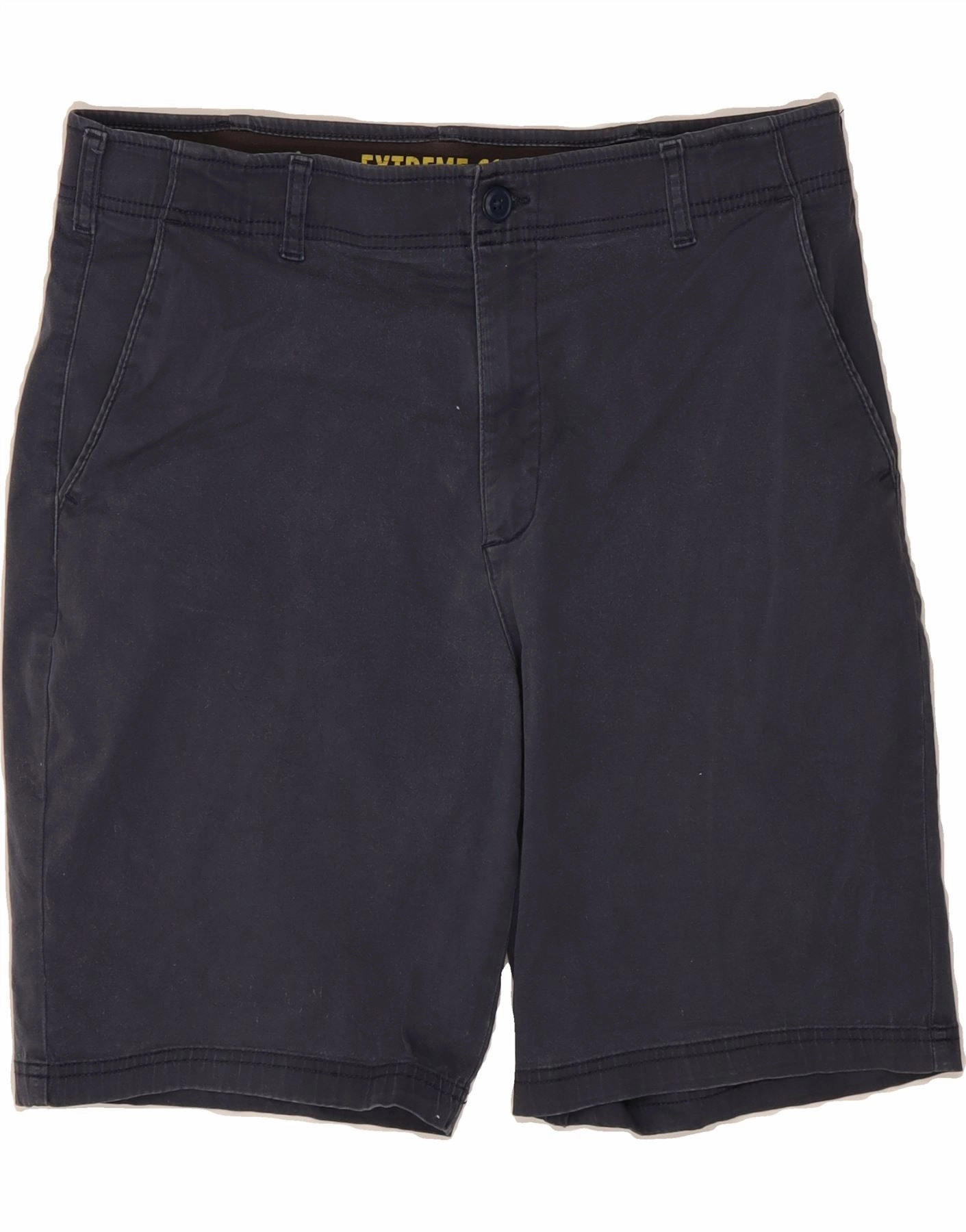 Sporty Vibes Slim Stretch LEE Mens Extreme Comfort Chino Shorts W36 Large Navy Blue Cotton