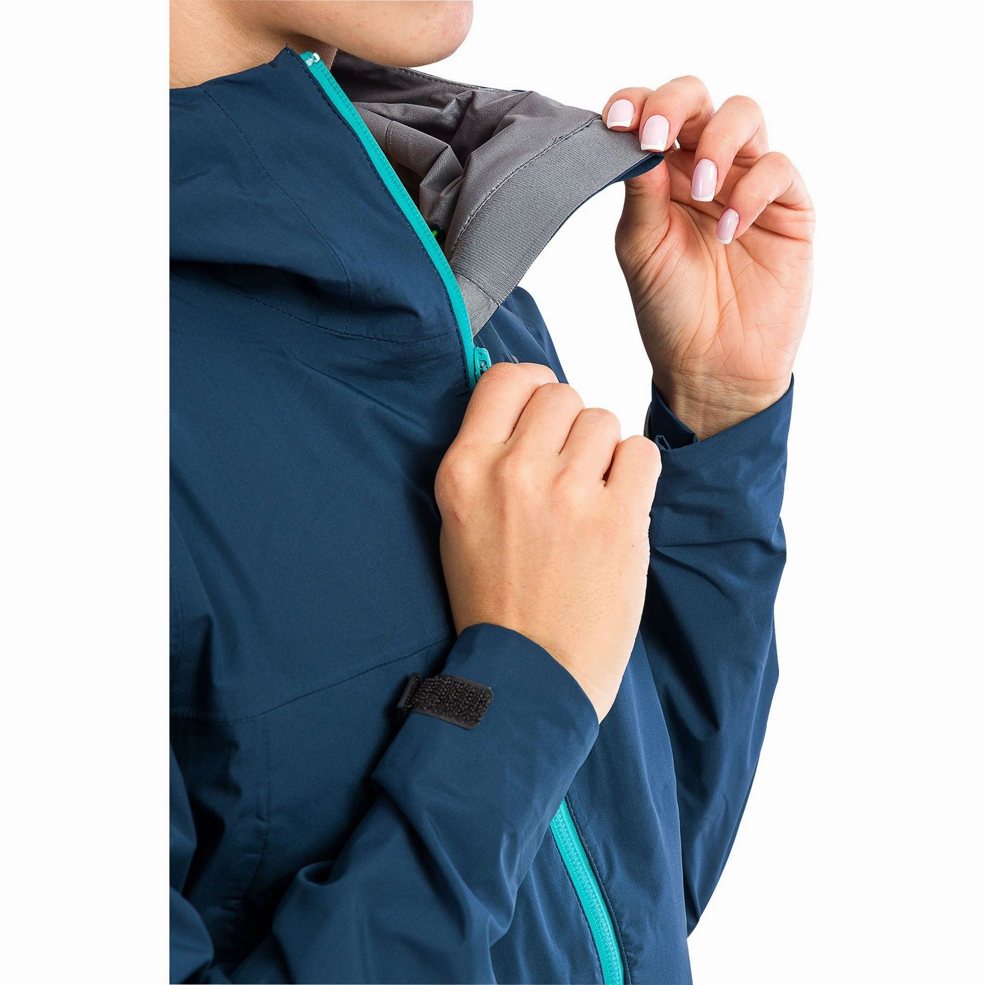 Inov8 VentureLite Womens Waterproof Jacket - Navy Seasonal Function Soft Shell Material