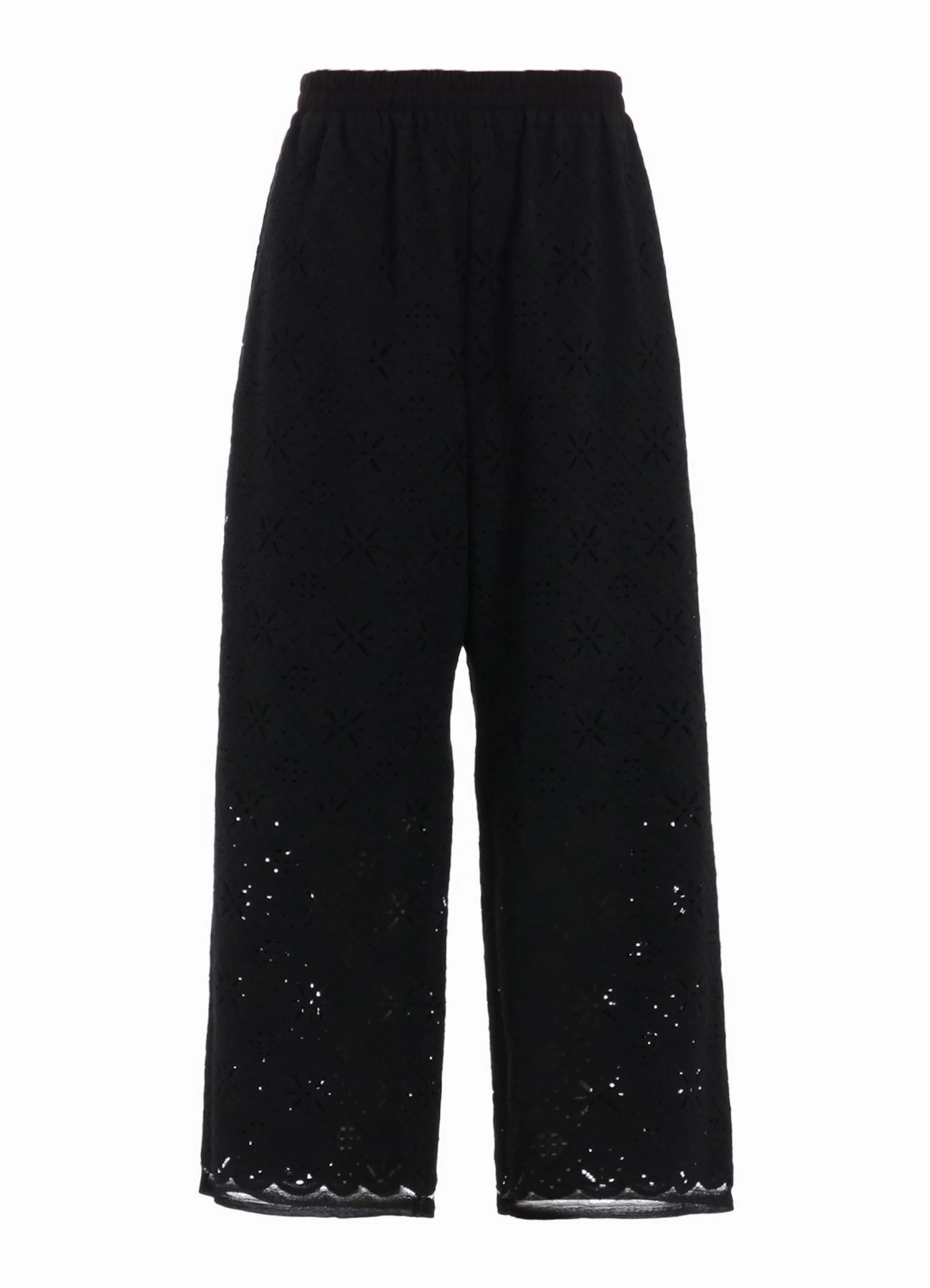 Warm Fit Lightweight Material COTTON LACE WASIT ELASTIC PANTS