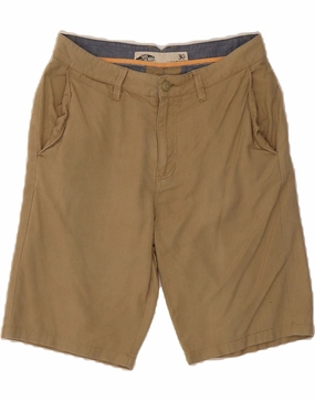 VANS Mens Chino Shorts W30 Medium  Brown Cotton muted colors Sleepwear