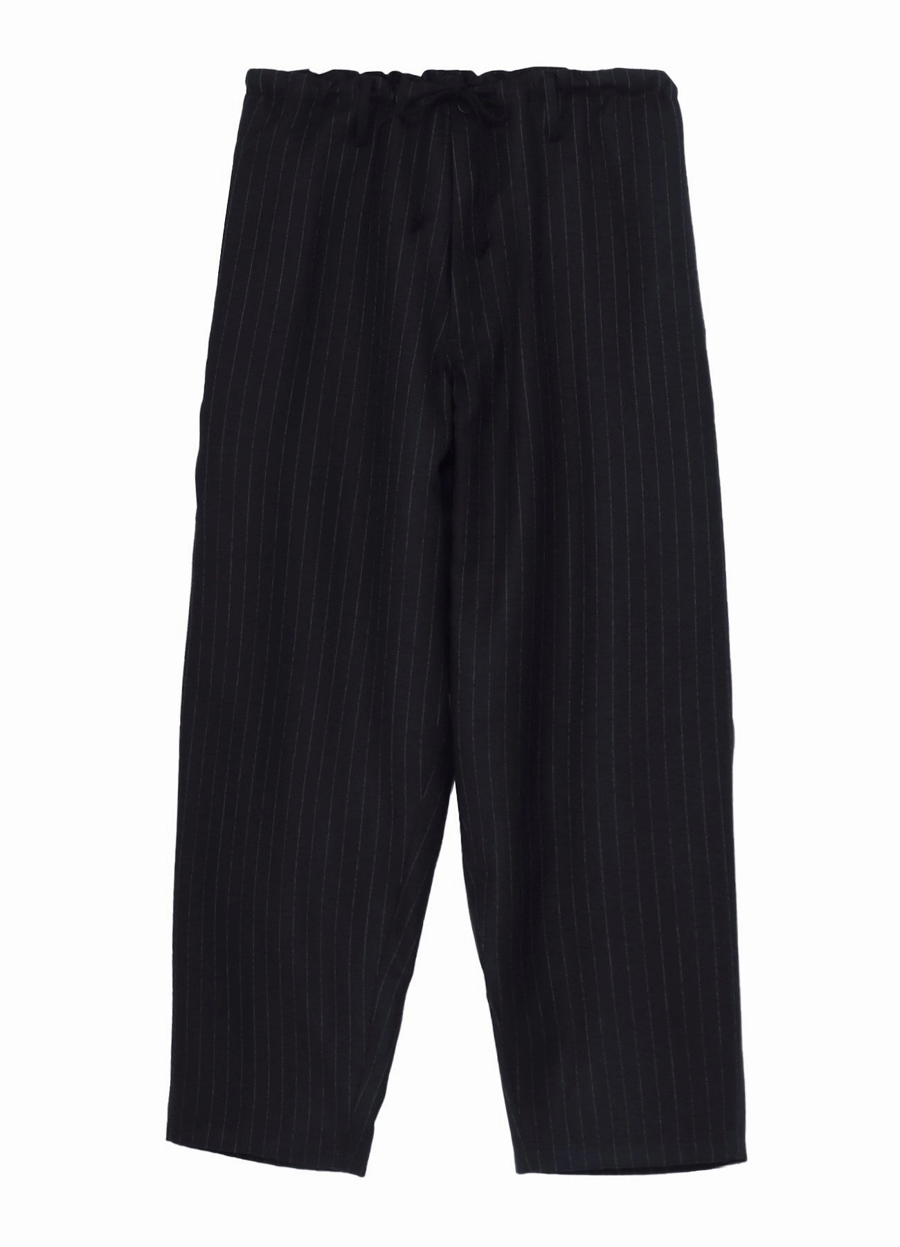 STRIPED SERGE PAINTER PANTS Curved Waistline