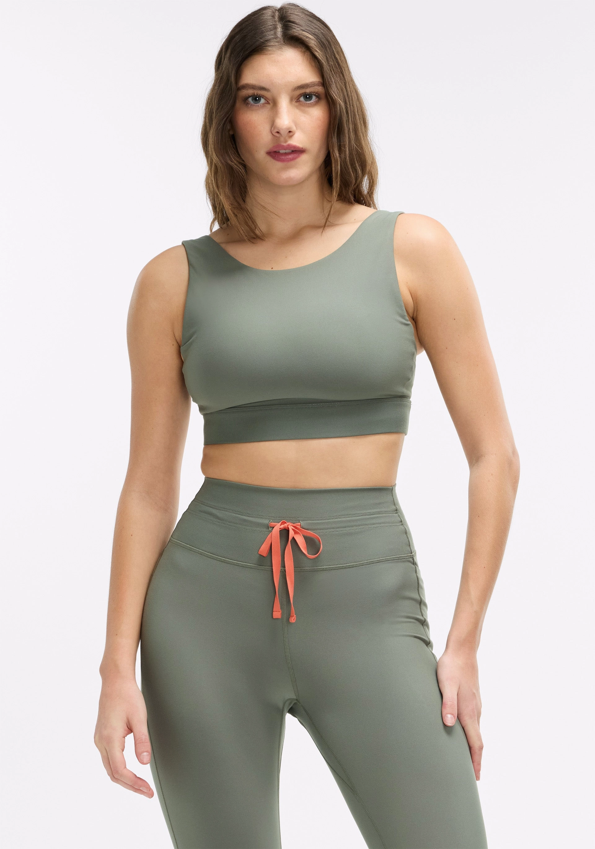 Embellished seams Cadent High Neck Bra