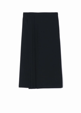 GABARDINE F PLEATED SKIRT Cozy Wear Soft and Cozy