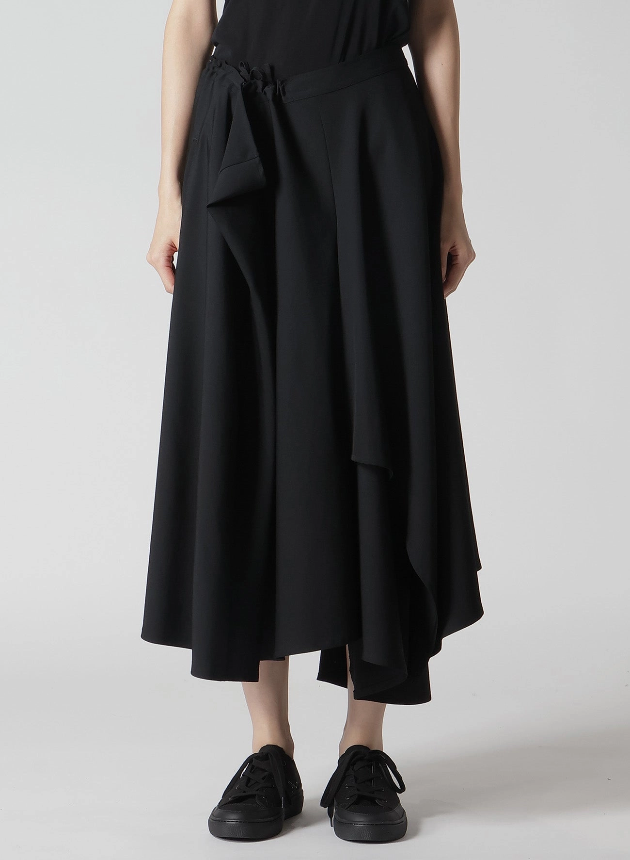 Quick Adjust Fit Winter Ready GABARDINE R GATHERED SKIRT