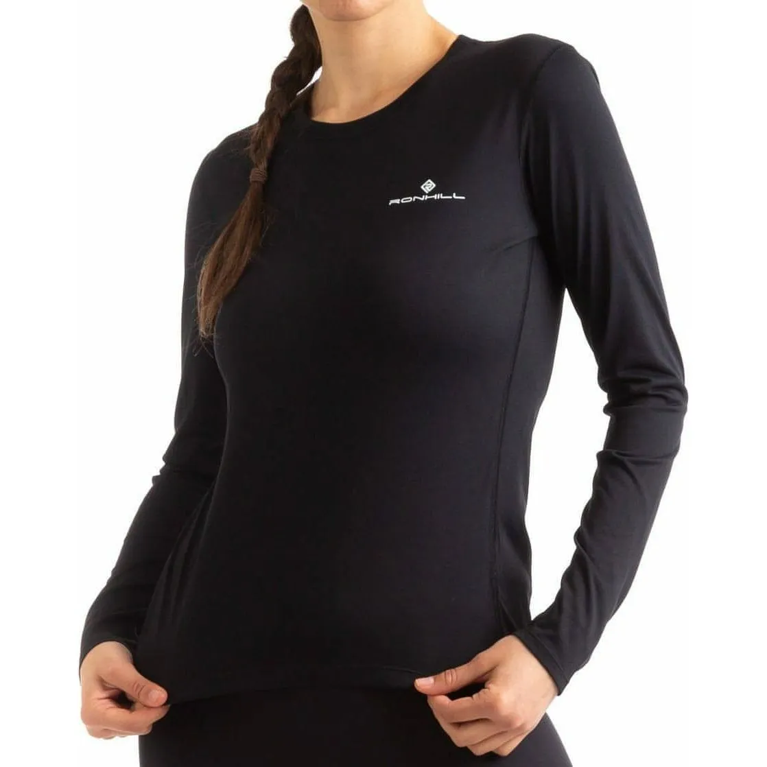 Ronhill Core Long Sleeve Womens Running Top - Black Customer Favorite