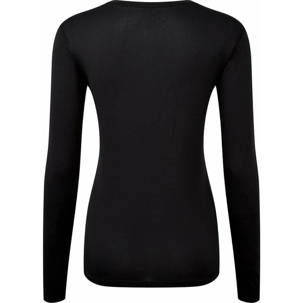 Ronhill Core Long Sleeve Womens Running Top - Black Non Toxic Printing Comfy Layer Wear