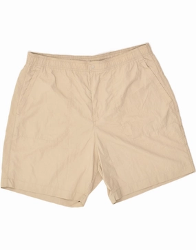Modern Cut Active Design GAP Mens Casual Shorts XL Beige Nylon
