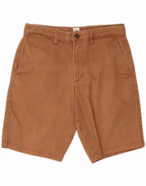 GAP Mens Chino Shorts  W32 Large  Brown Cotton Birthday gift Light Wear