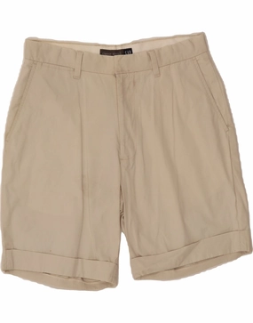 GAP Mens Classic Chino Shorts W32 Medium Beige Cotton Freedom Movement anti slip grip