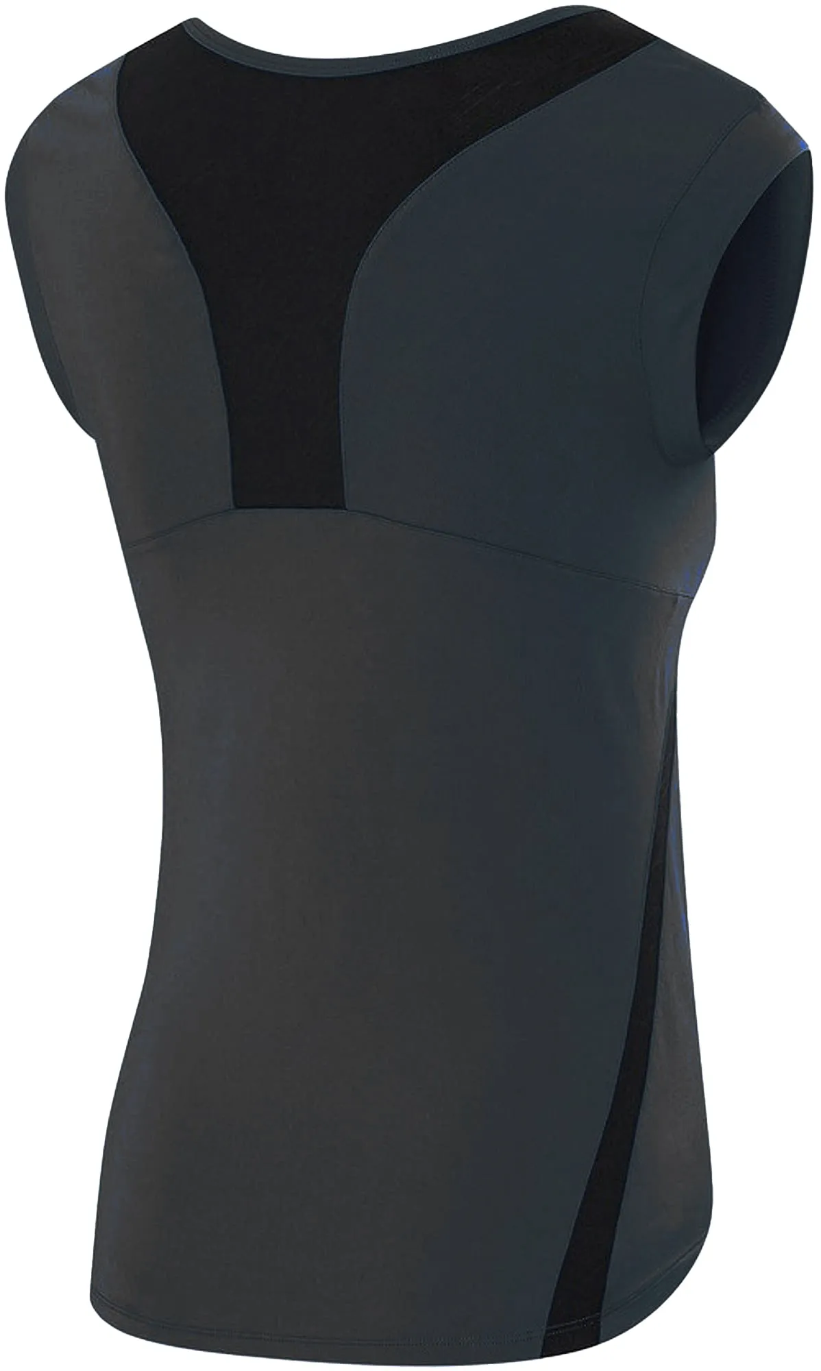 kids' HeatResistantMaterial TCA Tech Lightweight Cap Short Sleeve Womens Running Top - Grey