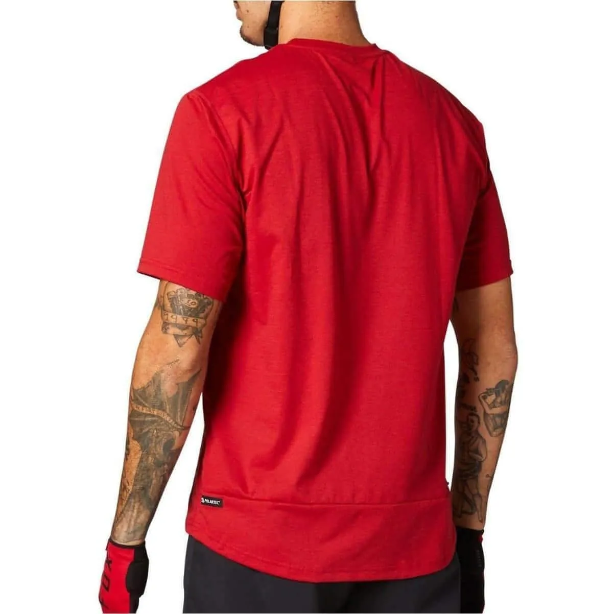 Timeless Comfort Fox Ranger PowerDry Short Sleeve Mens Cycling Jersey - Red