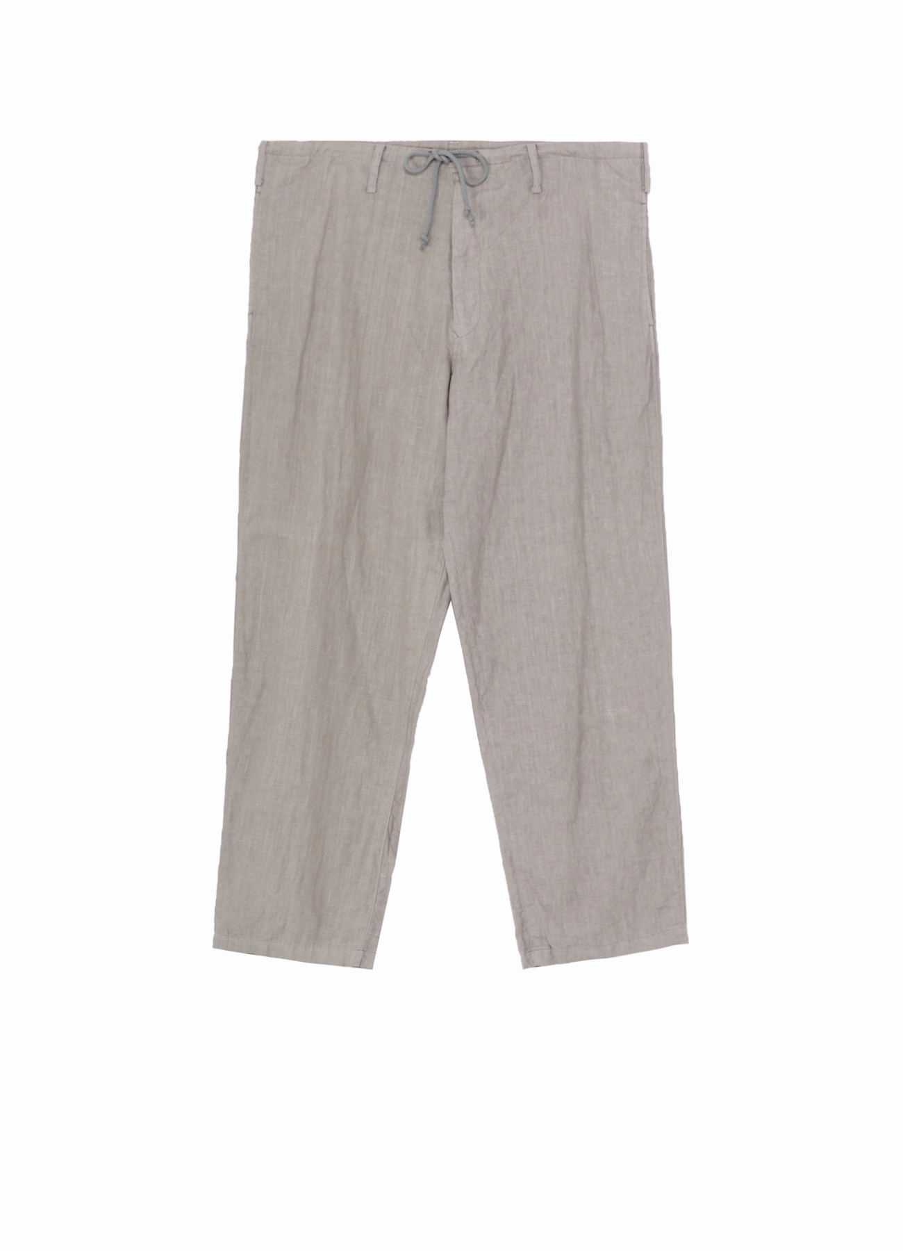 GARMENT DYE FLAX DRAWS STRING PANTS Non Restrictive Fit