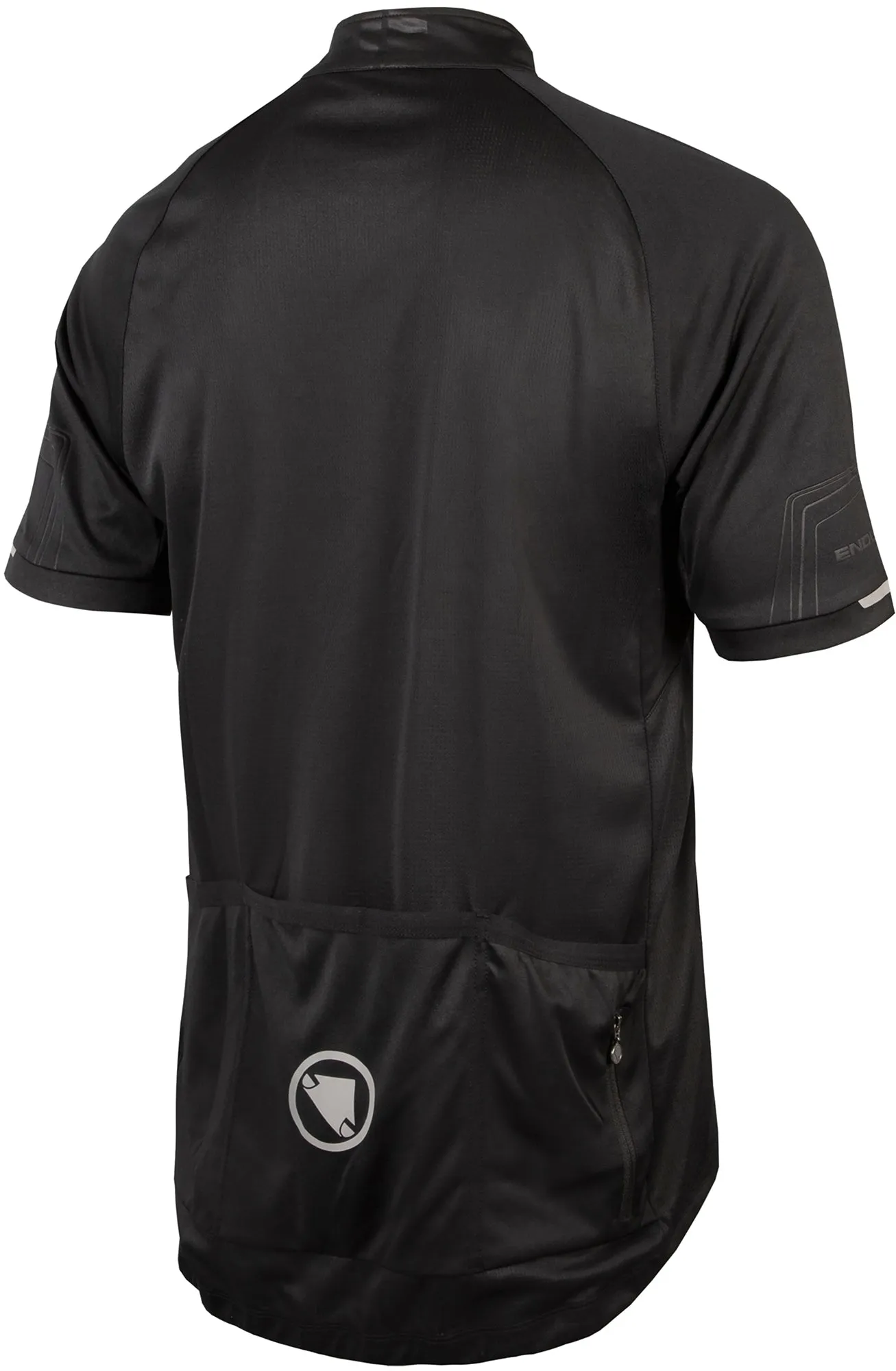 Endura Xtract II Short Sleeve Mens Cycling Jersey - Black Comfort and Fit