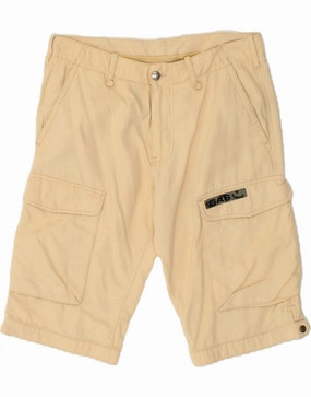 Utility Fit Sport Fit GAS Mens Cargo Shorts W32 Medium Beige Cotton