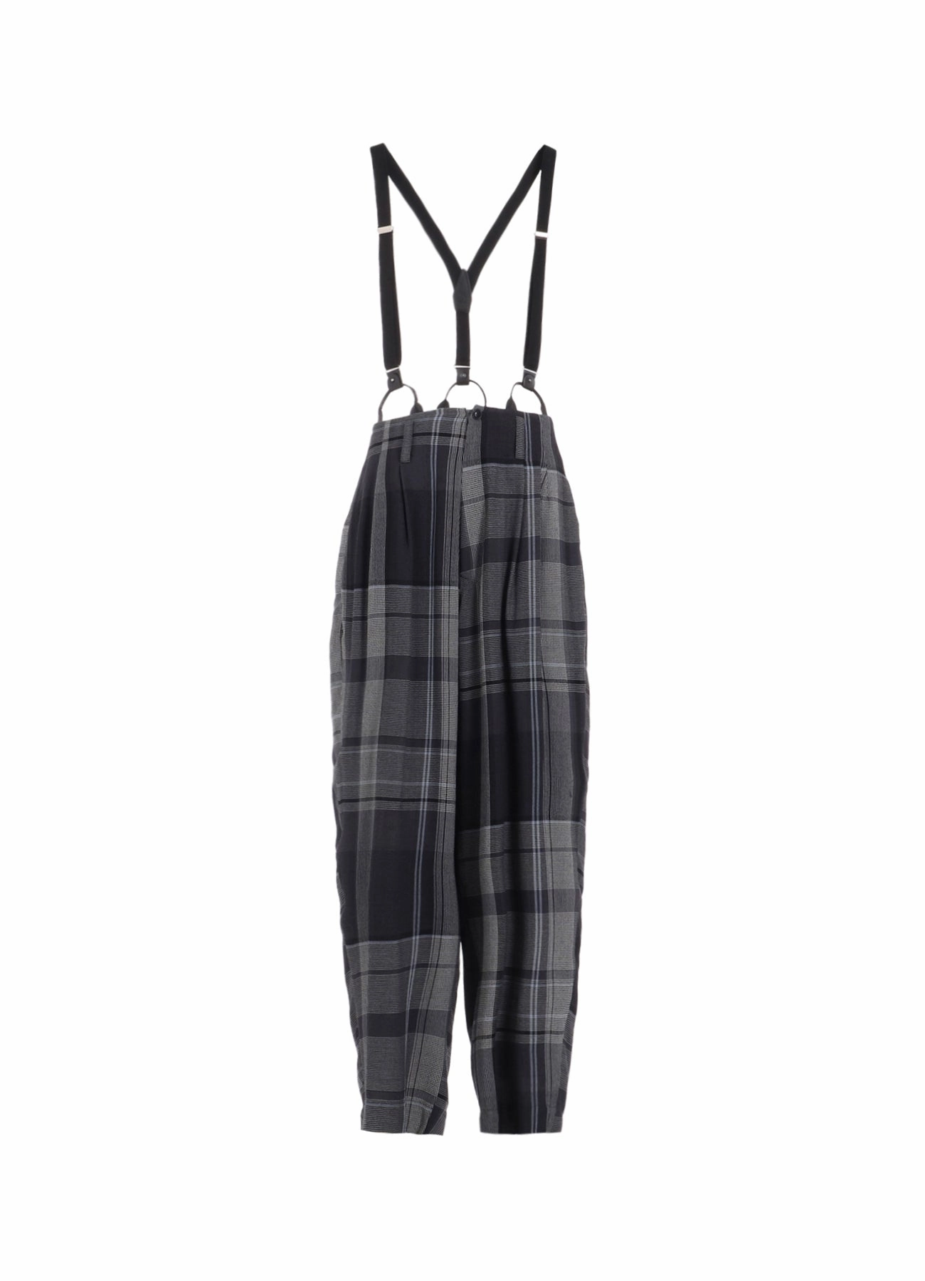 Hiking Gear WindproofLayer GAUZE PLAID SUSPENDER PANTS
