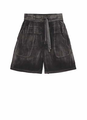 Performance Wear MELANGE DUNGAREE GURKA SHORTS
