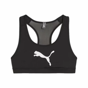 Anti-chafe seams Crisscross Back Support PUMA Mid Impact 4Keeps Womens Training Bra