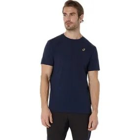 ASICS Mens Spiral Embroidery Tee discount offer Light and Breathable