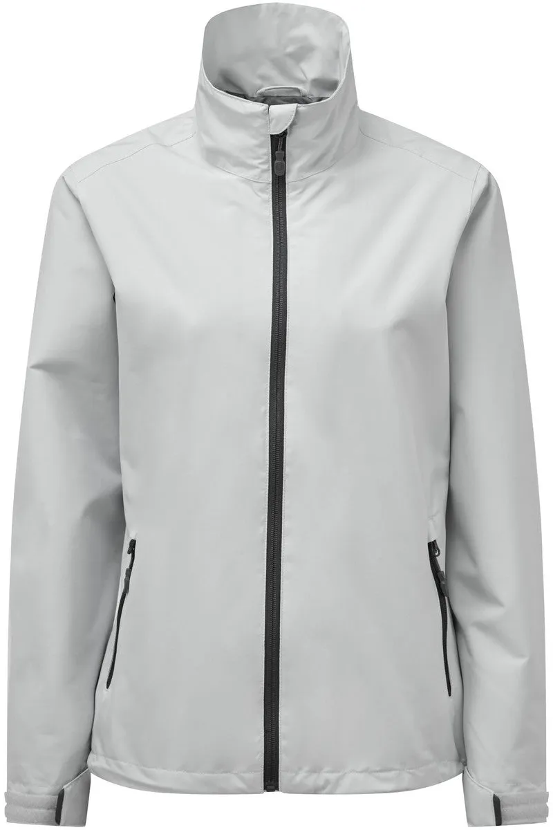 Gill Crew Sport Lite Womens Waterproof Jacket - Silver Stretchy